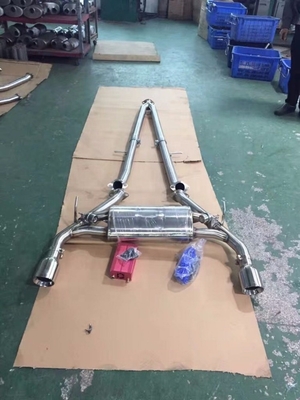 Universal glänzende polierte Edelstahl-Auspuffrohr ideal zum Ersetzen alter Rohre und zur Verbesserung der Leistung auf Infiniti Q50
