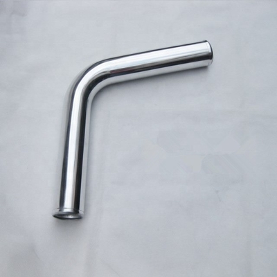 75 Grad Winkel Rundkopf-Code Aluminium-Aufnahme-Turbo-Ladungsrohr mit 500 mm 63 mm Rohrdurchmesser und 1,6 mm Rohrdiecke