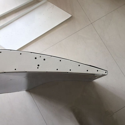 23.75&quot; Breite Universal 36 Zoll weißes Malen Sprint Auto Nasenflügel für ultimatives Rennfahrerlebnis