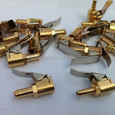Universal Car Fitment 6mm Schlauch Messing Körper Luftschlauch mit Zinklegierung Clip Die ultimative Ersatz / Reparaturlösung