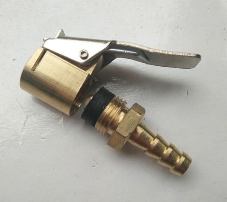 Vorrat 6MM 8MM Autoreifen Radreifen Luftkocher Aufblaser Pumpe Ventil Clip Anschluss für Universalfahrzeuge bereit zum Versand