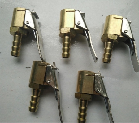 Vorrat 6MM 8MM Autoreifen Radreifen Luftkocher Aufblaser Pumpe Ventil Clip Anschluss für Universalfahrzeuge bereit zum Versand