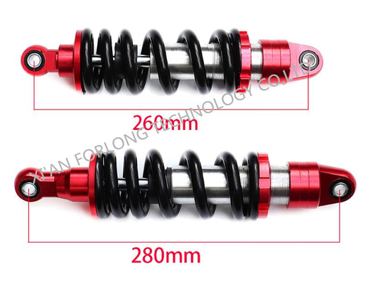 Aluminiumlegierung Universal Motorrad Rücken Stoßdämpfer 260mm Mittelstand geeignet für alle Arten von Fahrern