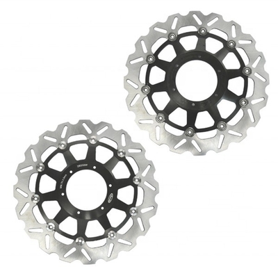 6 Montage Loch 330MM Edelstahl Motorrad schwimmende Bremsscheibe Rotor für Honda CBR929 RR CBR954 RR und Leistung