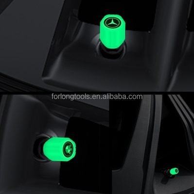 Ersetzen/Reparatur ABS Auto Rad Staubkappe Auto Glow Reifen Stamm Luftschaltklappe Deckel Licht Autolumineszenz für den universellen Jahr Zweck