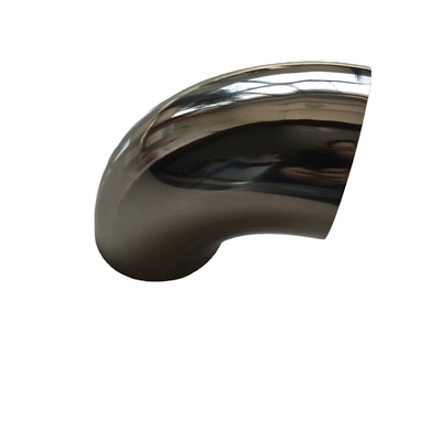 1.5mm Dicke 304 Edelstahl 90 Grad Biege Ellenbogen Abgasleitung Verbindung Schweißen Rund 3 INCH/76MM Korrosionsbeständig