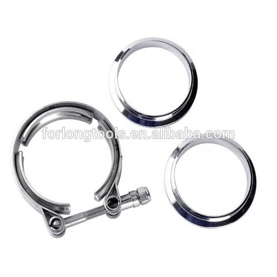 V-Band-Klammern aus Edelstahl Standard OE NO. für Temperaturanwendungen 1,5&quot; 1,75&quot; 2&quot; 2,5&quot; 3&quot; 3,5&quot; 3,75&quot; 4&quot; 4,5&quot; 5&quot; 6