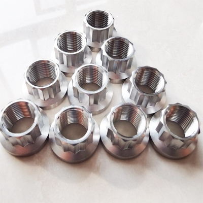 Universelle Nüsse 1/2-20 Gewinde 12 Punkt 9/16 Steckdose Größe Titan GR5 6AL-4V Jahr Universalzweck für Ersatz/Reparatur 6AL-4V