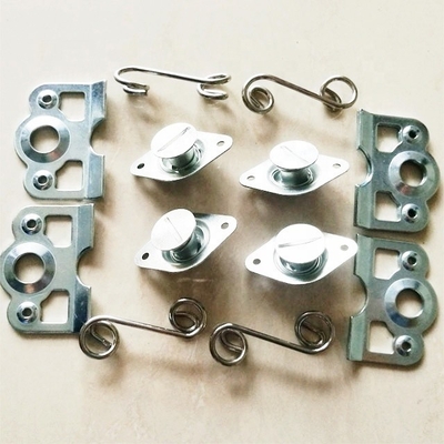 Ersetzen / Reparieren Sprint Car.500 Tab Plate und Federn Universal 7/16 &quot;Selbst ausgestoßene Dzus für den Austausch
