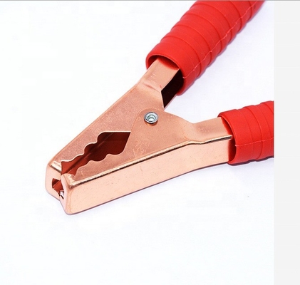 200A Sicherheit Schwerlast Messing Batterie Alligator Klemmen Universal PVC Isolator Starke Alligator Clips für Auto