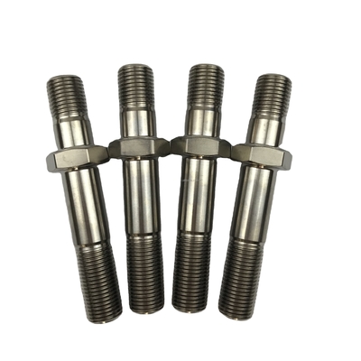 6AL-4V Titanlegierung Natürliche Veredelung SPRINT CAR TITANIUM RADIUS ROD BOLT 1/2&quot;-20 x 1-3/8&quot; Hex-Kopfschrauben mit DIN-Standard