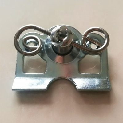 Universal Silberstahl Selbst-Auswerfen Dzus 7/16 mit Stahl 1-3/8 &quot;Feder-Hilfsplatte für professionelle Anwendungen