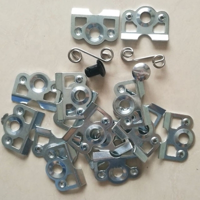 Universal Silberstahl Selbst-Auswerfen Dzus 7/16 mit Stahl 1-3/8 &quot;Feder-Hilfsplatte für professionelle Anwendungen