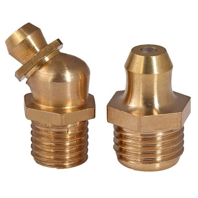 Universal-Auto-Fitment Gerade Messing Hydraulisches Fett Nippel M6 M8 M10 für Schwerlastantrieb Baggerwagen OE NO. Standard