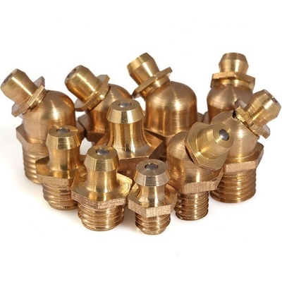 Universal-Auto-Fitment Gerade Messing Hydraulisches Fett Nippel M6 M8 M10 für Schwerlastantrieb Baggerwagen OE NO. Standard