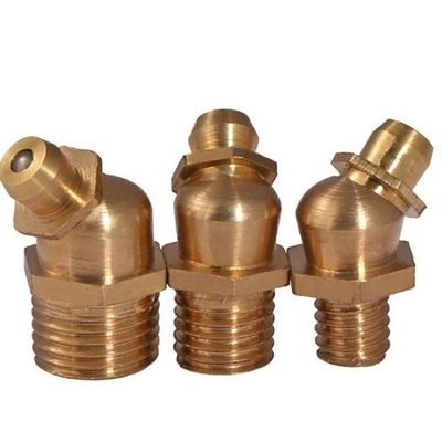 Universal-Auto-Fitment Gerade Messing Hydraulisches Fett Nippel M6 M8 M10 für Schwerlastantrieb Baggerwagen OE NO. Standard