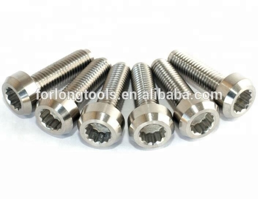 DIN Standard Titanium Finish M7*24MM Bolt und perfekt für TITANIUM SPLIT RIM WHEEL bereit zum Versand
