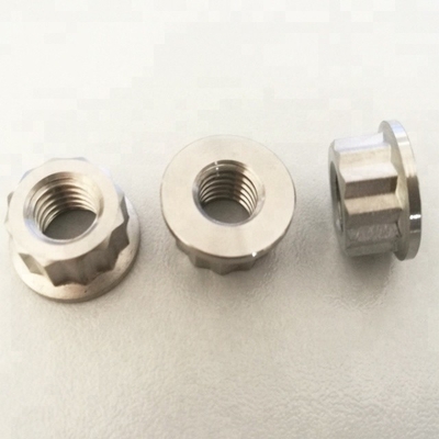 1.25 M8-Nüsse in 6AL4V-Titan für DIN-Standard-mechanische Anwendungen