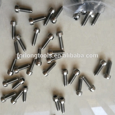 6AL-4V Titanlegierung M7*1.0 Split Rim Bolzen für BBS Natürliche Veredelung 24,5mm Versandbereit