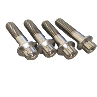 Universelles Jahr 2021 M8X32mm Farbiges Titan 12-Punkte-Flangen-Kopfschrauben für eine überlegene Leistung