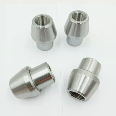 1.373&quot; Durchmesser Großes Ende LH Weibliches Stahlrohr Ende Schweiß Bung für 5/8-18 LH Fäden Jahr Universalfäden Pitch 11/16&quot;-18