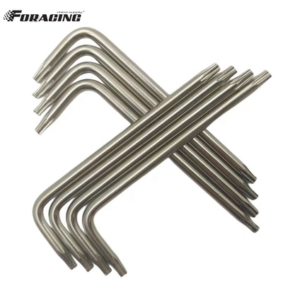 Industrielle Grade Torx End Allen Schlüssel T8 L Typ Star Schlüssel für M3 M4 Steckdose Fahrrad Pedal Schlüssel kundenspezifisch und OEM Support Natürliche