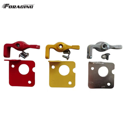 Steel Master Disconnect Switch Lockout Lever Kit Batterie Schalter Gelb Rot Silber für Autoteile in OEM Standardgröße