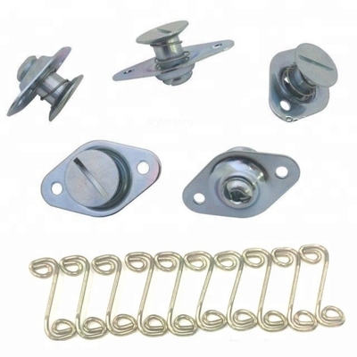 Universal-Stahl-Selbst-Ausstoß-DZUS-Festungen 7/16 5/16&quot; x.500&quot; Lang und 1&quot; 1/8&quot; Feder für Anwendungen