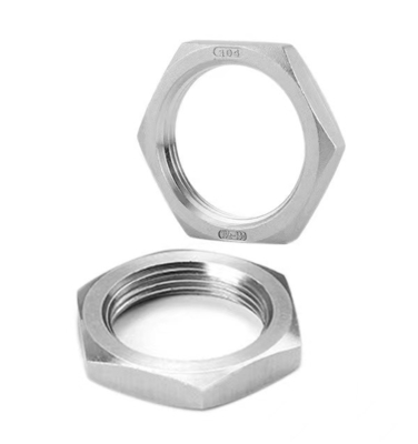 GB-Standard Natürliche Veredelung 5/8-18 Stahl Hex Jam Nuts für Heim Joint Rod End Thin Nut in der Allgemeinen Industrie