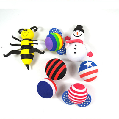 Antenne-Topper-Ball in mehrfarbigen EVA-Schaum mit Soft Play-Material