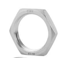 5/8-18 Titan Hex Jam Nuts für Heim Gelenkstab End natürliche Oberfläche Leistungssteigerung für allgemeine Industrieanwendungen