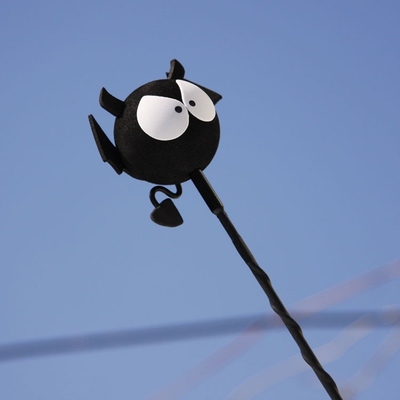 Antenne-Topper-Ball in mehrfarbigen EVA-Schaum mit Soft Play-Material