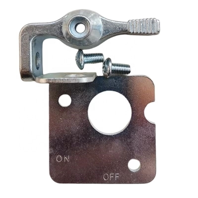 Universal Car Fitment Master Trennschalter Verriegelung Hebel Kit Batterie Schalter Gelb Rot Silber für die automatische Umschaltung