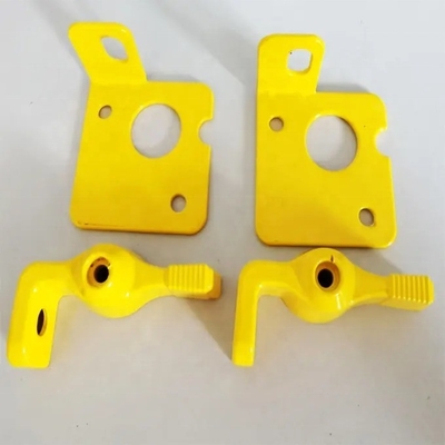 Universal Car Fitment Master Trennschalter Verriegelung Hebel Kit Batterie Schalter Gelb Rot Silber für die automatische Umschaltung