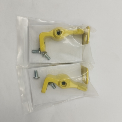 Universal Car Fitment Master Trennschalter Verriegelung Hebel Kit Batterie Schalter Gelb Rot Silber für die automatische Umschaltung