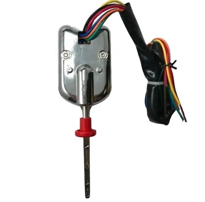 OEM Standard Größe Universal Straße Chrome Spalte Mount Drehsignal Schalter mit Gefahrenknopf und Dimmer Hebel einfach zu installieren