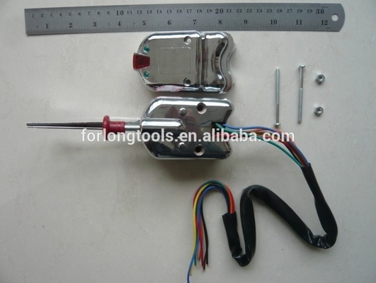 OEM Standard Größe Universal Straße Chrome Spalte Mount Drehsignal Schalter mit Gefahrenknopf und Dimmer Hebel einfach zu installieren