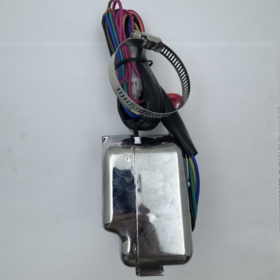OEM Standard Größe Universal Straße Chrome Spalte Mount Drehsignal Schalter mit Gefahrenknopf und Dimmer Hebel einfach zu installieren