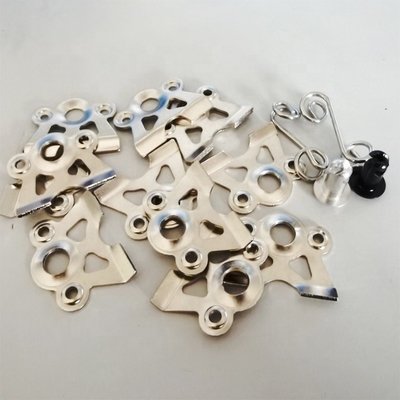 ZINKGESCHMICHTEN Vierteldreh Dzus Rückplatte für 1&quot; Federn Sprintcar Standard DIN Messsystem Imperial Inch