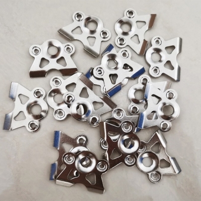 ZINKGESCHMICHTEN Vierteldreh Dzus Rückplatte für 1&quot; Federn Sprintcar Standard DIN Messsystem Imperial Inch