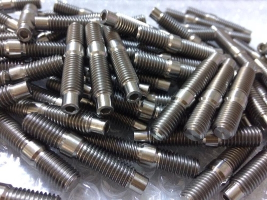 Universal Fitment Ti Naturmaterial M8 x 1.25 Titanauspuff-Gliedung mit Nüssen und Waschmaschinen