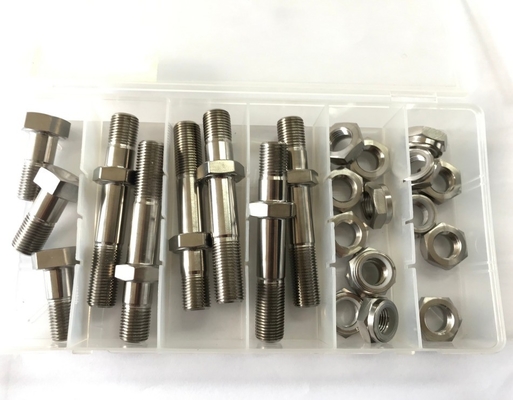 Universelles Jahr N/M Titanium Sprintcar Ein Nuss Radius Stange Bolt Kit für Motorsport-Profis Natürliche Universal