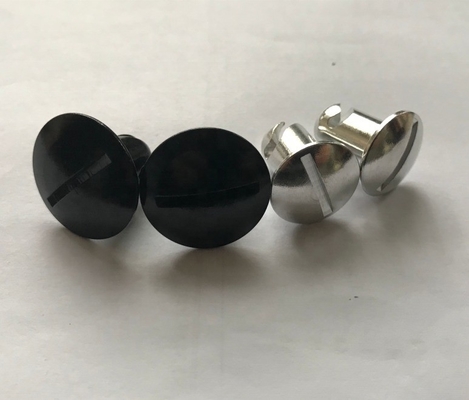 Universeller Zweck 5/16*7/16*3/8 Zoll Griff Viertel Drehknöpfe DZUS OE NO. Schwarz/Silber für Ersatz/Reparatur