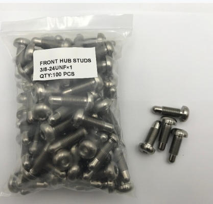 Ersetzen/Reparatur Front Hub Stud 3/8-18UNC*1.125 für Sprint Auto aus Natur-Titan GR5 Universal Ersatz/Reparatur