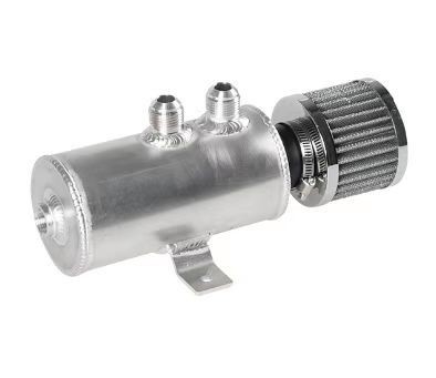 Universal 750ML Öl-Fangbehälter Tank Polster Aluminium W/ Atemfilter verblüfft AN10 für unvergleichliche Leistung