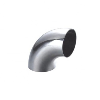 304 Edelstahl 90 Grad Schweiß biegen Ellenbogen Runde Form mit poliertem Finish 1,5 mm Gießdicke