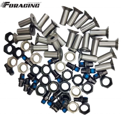 Universal Sport Bike Pedal Renovierung M4 Edelstahl Countersunk Sleeve Nut mit Ersatz/Reparatur Zweck