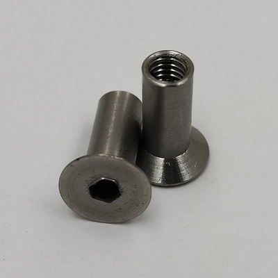 Universal Sport Bike Pedal Renovierung M4 Edelstahl Countersunk Sleeve Nut mit Ersatz/Reparatur Zweck