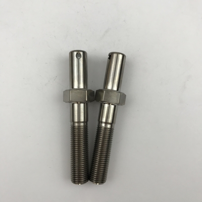Natürliche Oberfläche Titanschlagbolze 1/2&quot;-20*3.48&quot; DIN Standard für Sprintfahrzeuge TIT Rennbolze