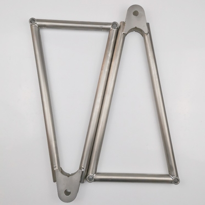Maßgeschneiderte Jacobs Leiter Natur-Titan 13 5/8 in Lang 3 Löcher 1 Loch für Universal Car Fitment Sprint Car Racing